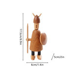 VIKING WOODEN STATUE