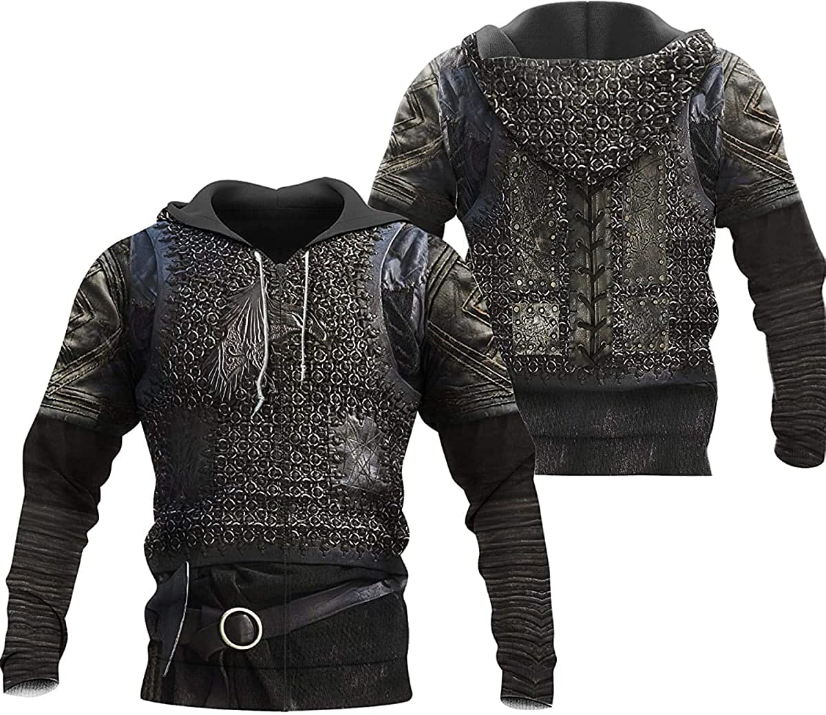 Viking Armor Tattoo 3D Printed Hoodie