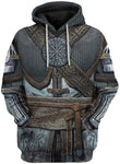 Vikings Armor Helm Of Awe Hoodie