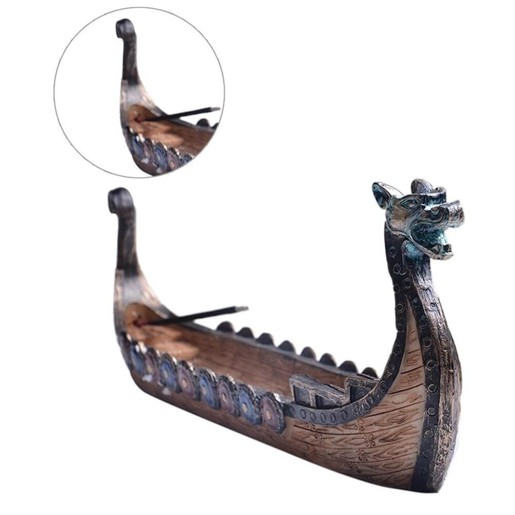 Dragon Boat Incense Stick Burner