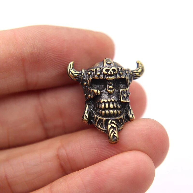 Viking Beads for Beards- Pirate Skull