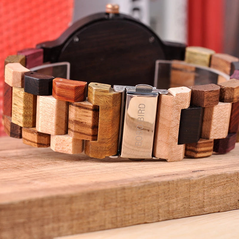 Norse Viking Wood Watch