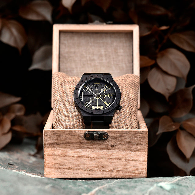 Vegvisir Wooden Watch