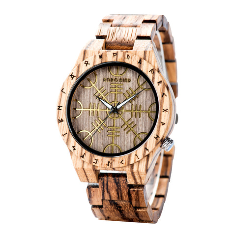 Helm of Awe Wooden Watch