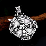 Viking Odin Warrior Raven Shield Pendant Necklace