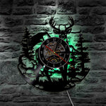 VIKING STAG CLOCK