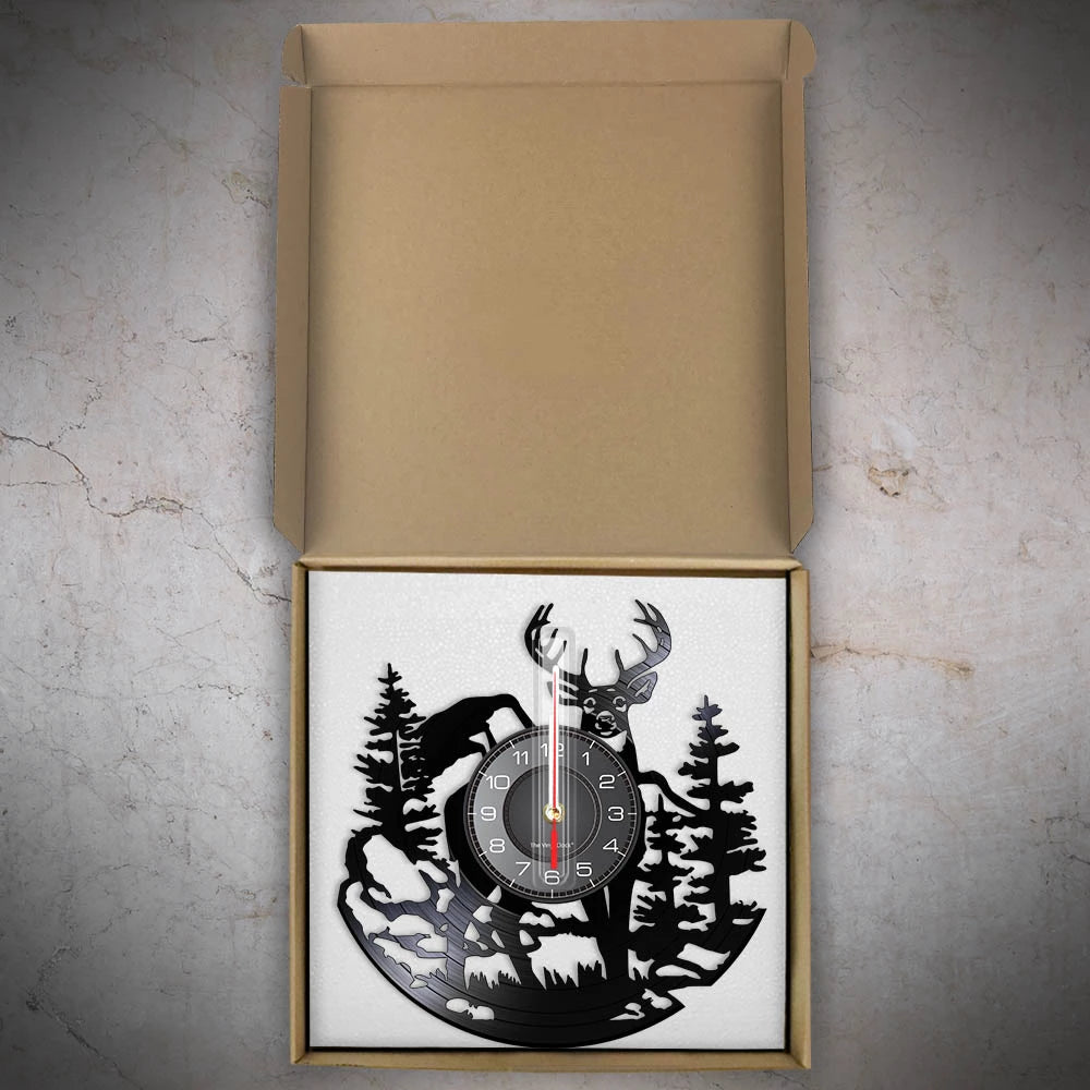 VIKING STAG CLOCK