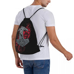 Thor's Hammer-  Mjolnir Drawstring Bag