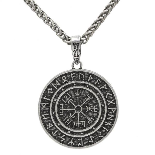 Vegvisir Compass Viking Necklace