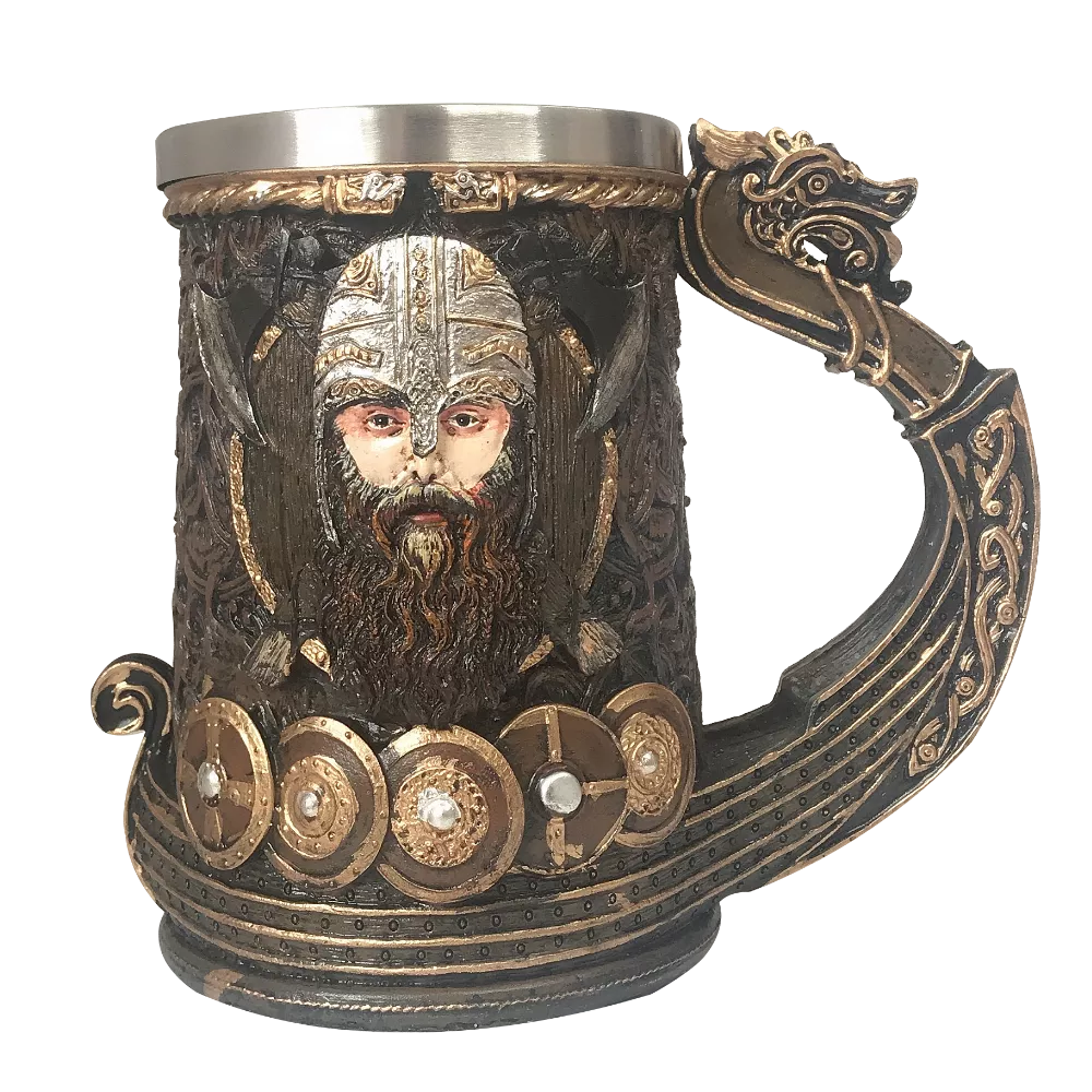 Viking Drakkar Beer Mug