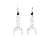 VIKING EARRINGS - MOON