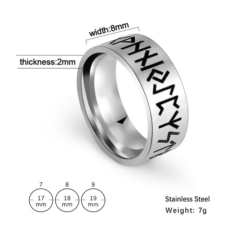 Viking Runic Ring