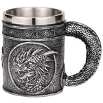 COOL DRAGON HEAD VIKING MUG