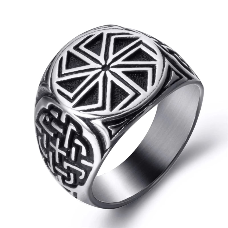 Vikings Slavic Wheel Ring