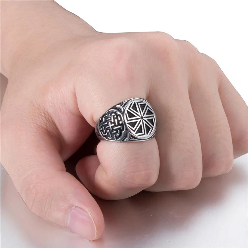 Vikings Slavic Wheel Ring