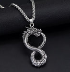 Norse Dragon Jörmungandr Pendant Necklace