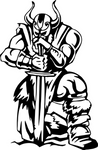 VIKING WARRIOR STICKER