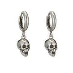 Viking Warrior Skull Earrings