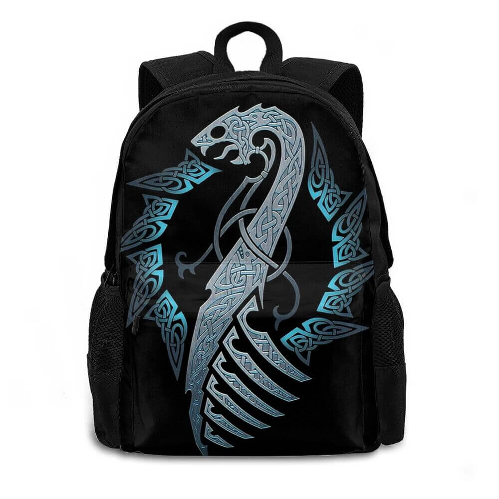 Drakkar Viking Ship Large Capacity Backpack