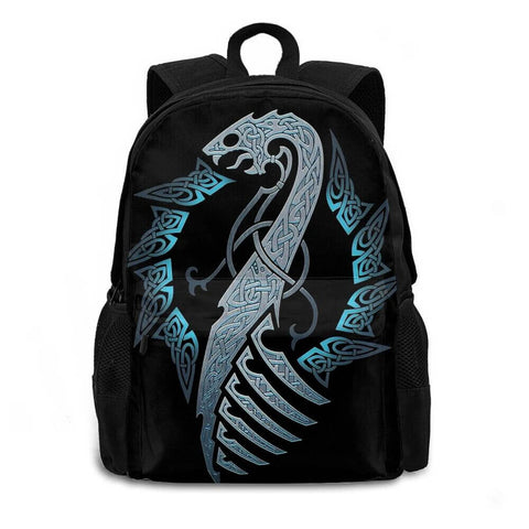 Drakkar Viking Ship Large Capacity Backpack