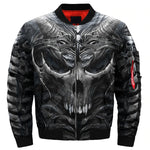 Viking Skull Bomber Jacket