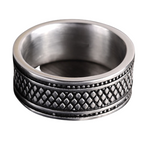 Norse Dragon Scale Viking Ring