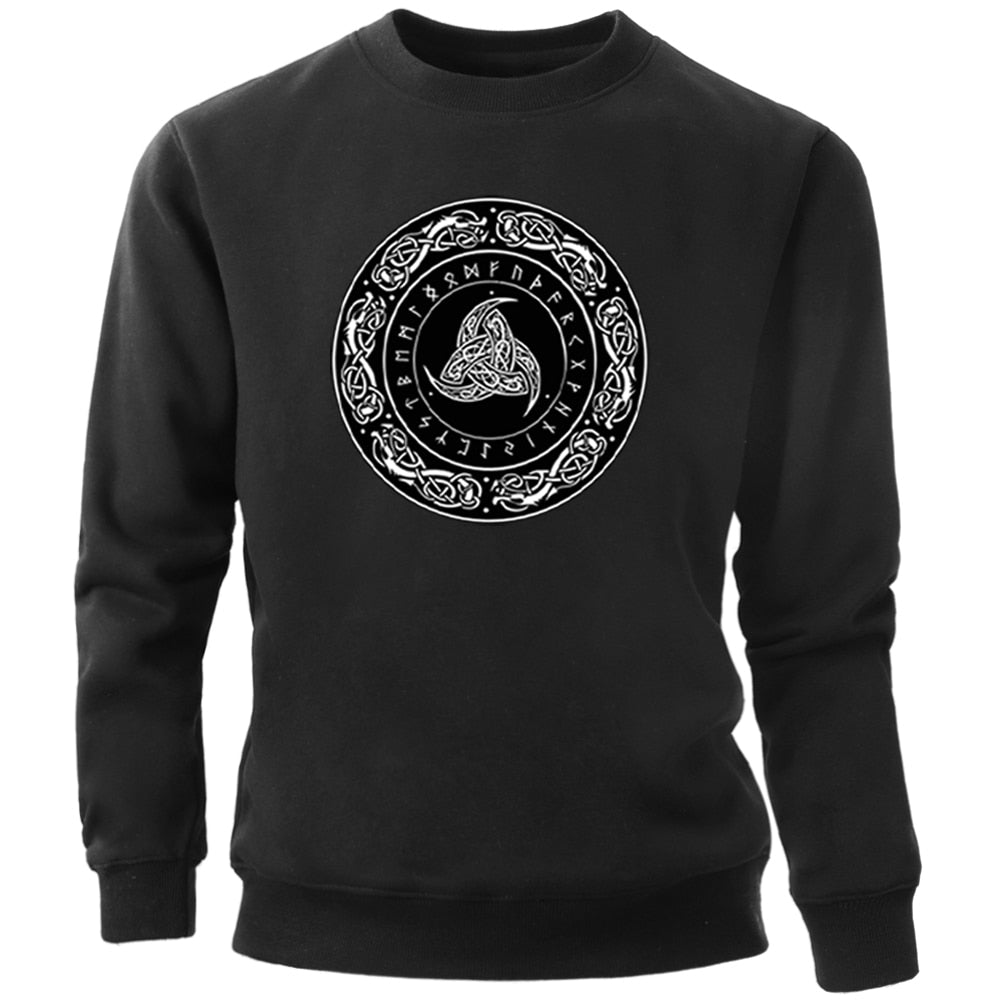 Horns of Odin Viking Sweatshirt