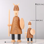 VIKING WOODEN STATUE