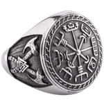 Double Axe (Viking Vegvisir Ring)