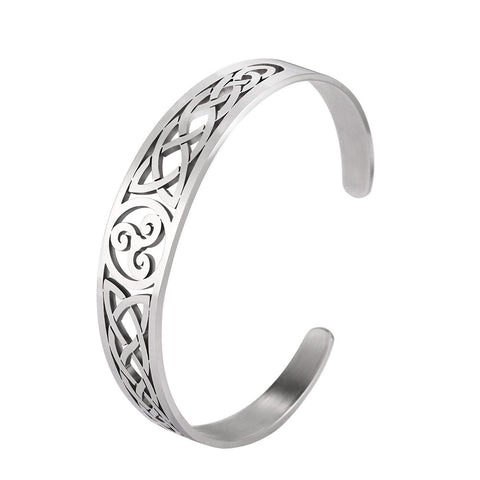 Nordic Triskelion Bangle