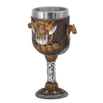 Drakkar Viking Warrior Chalice Goblet