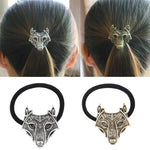 Norse Wolf Elastic Hair Rubber Bands