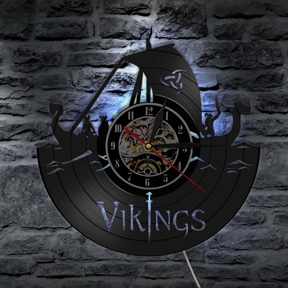 VIKING CLOCK - DRAKKAR