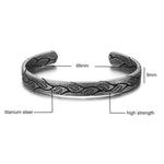 Antique Leaves Viking Arm Ring