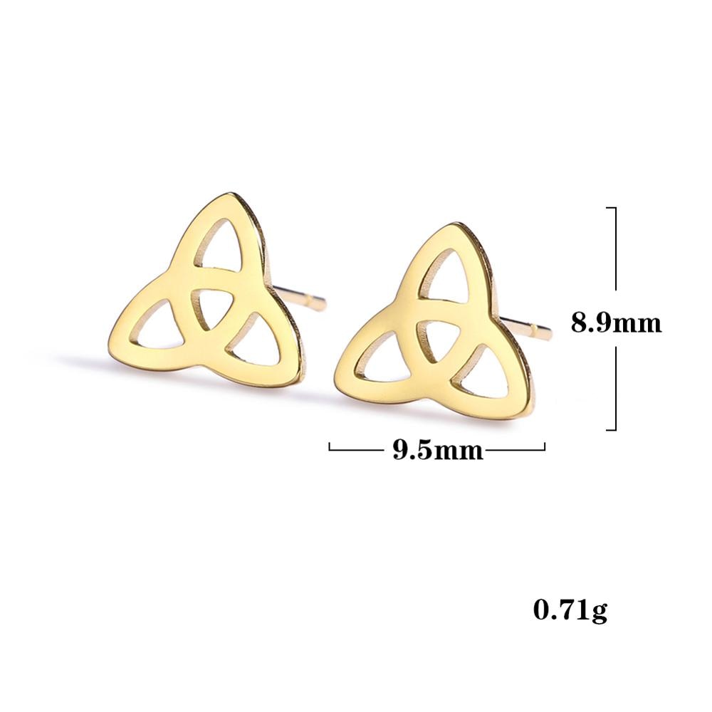 Trinity Knot Viking Earrings