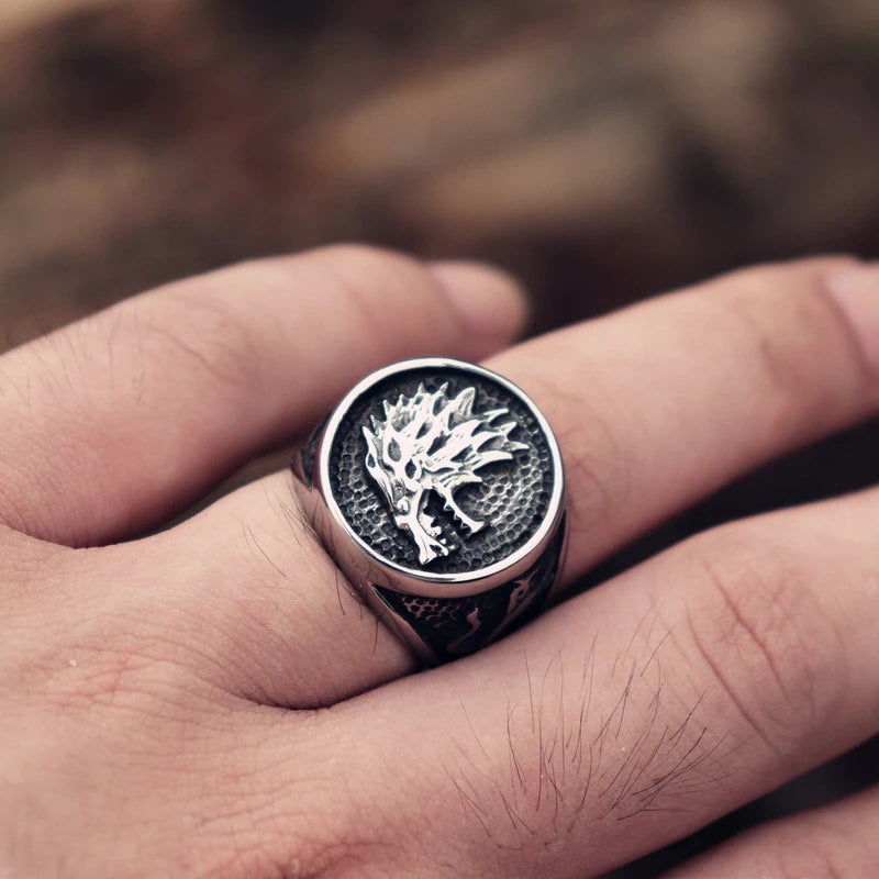 VIKING RING - WOLF