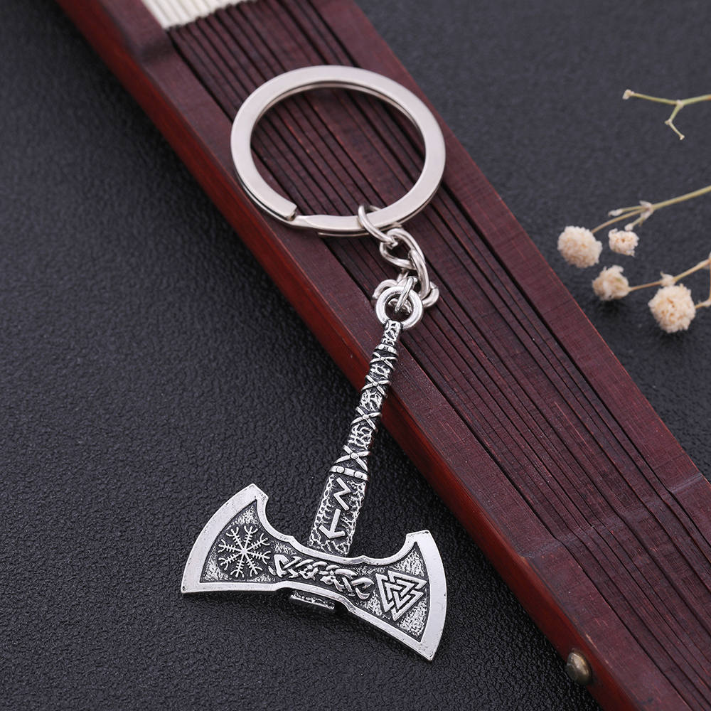 Viking Axe Keychain