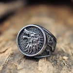 VIKING RING - WOLF