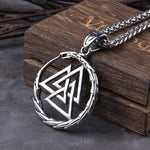 Jormungandr Valknut Necklace