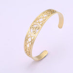 Nordic Triskelion Bangle