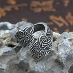 Celtic Berserker Claw Adjustable Ring