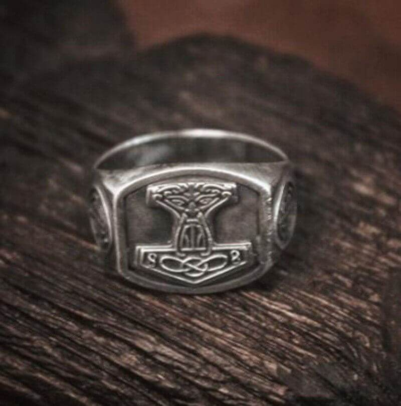 Authentic Thor Mjolnir Ring