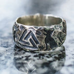 Valknut (Viking Signet Ring)