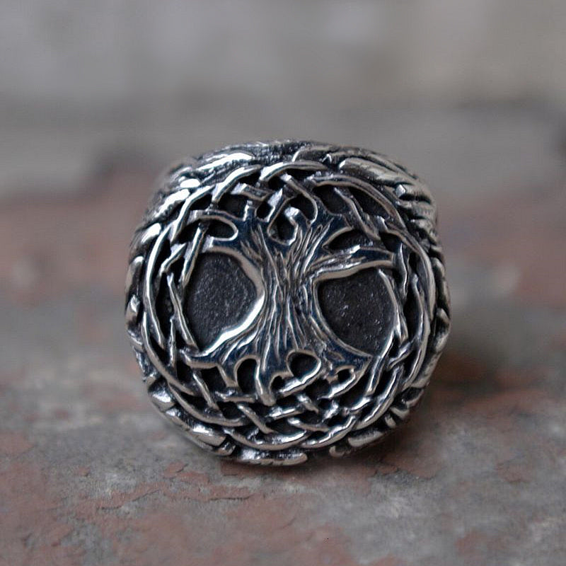 Yggdrasil Tree of Life Roots Ring