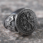 Double Axe (Viking Vegvisir Ring)