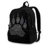 Norse Bear Paw Large Capacity Viking Backpack