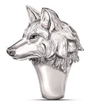 Silver Wolf Ring