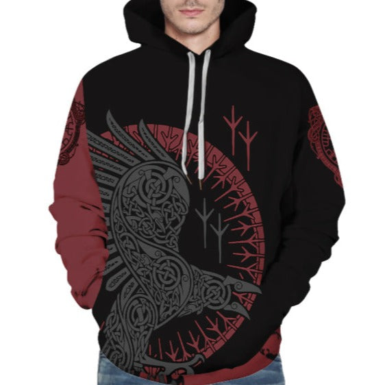 Huginn & Munin (Viking Hoodie)