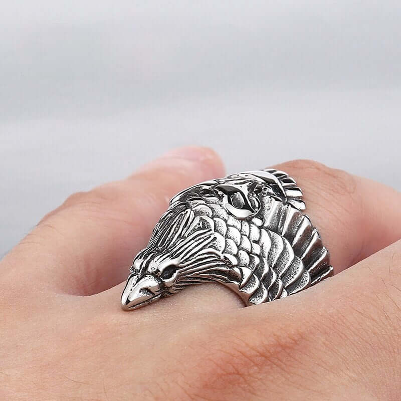 Flying Raven Ring