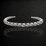 Twisted Spiral Viking Arm Ring